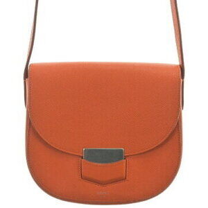 Celine Trio Crossbody Bag Orange